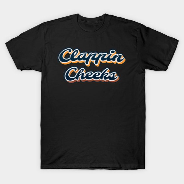 Clapping Cheeks Retro T-Shirt by The Lucid Frog